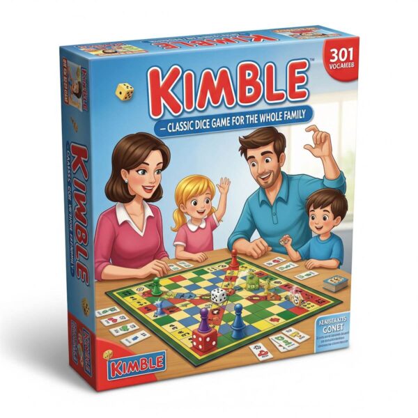 Kimble – Klassinen noppapeli koko perheelle