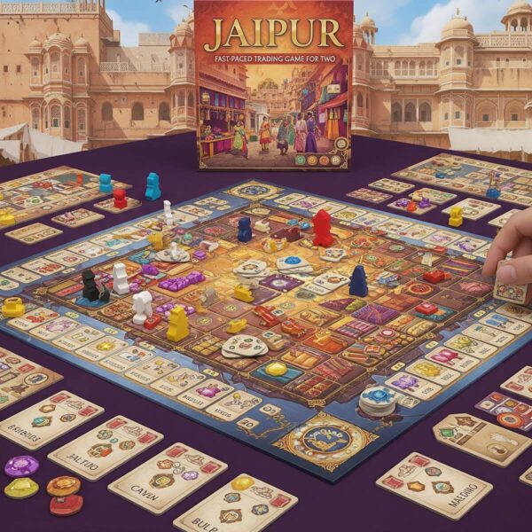 Jaipur – Nopea kaupankäyntipeli kahdelle