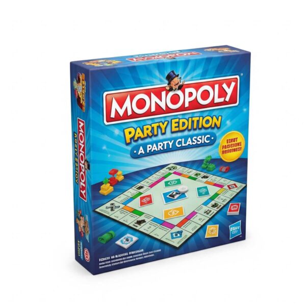 Monopolyn Party Edition – Klassikko juhlaversiossa