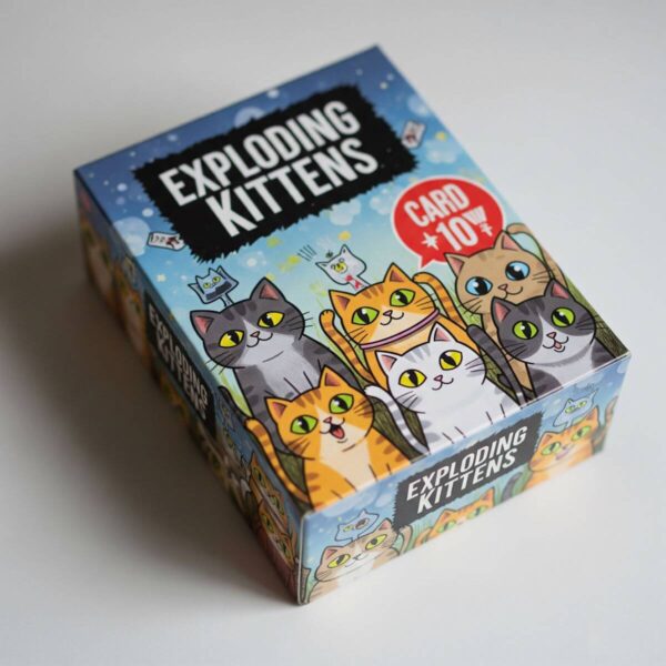 Exploding Kittens – Humoristinen kissa-aiheinen korttipeli